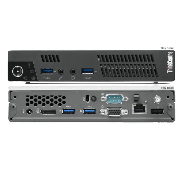 Refurbished Lenovo ThinkCentre M92p Mini PC — Intel Core i5 (3rd Gen) | 8GB DDR3 | 512 GB SSD | USB 3.0 | Windows 10 Pro | 3 Months Warranty