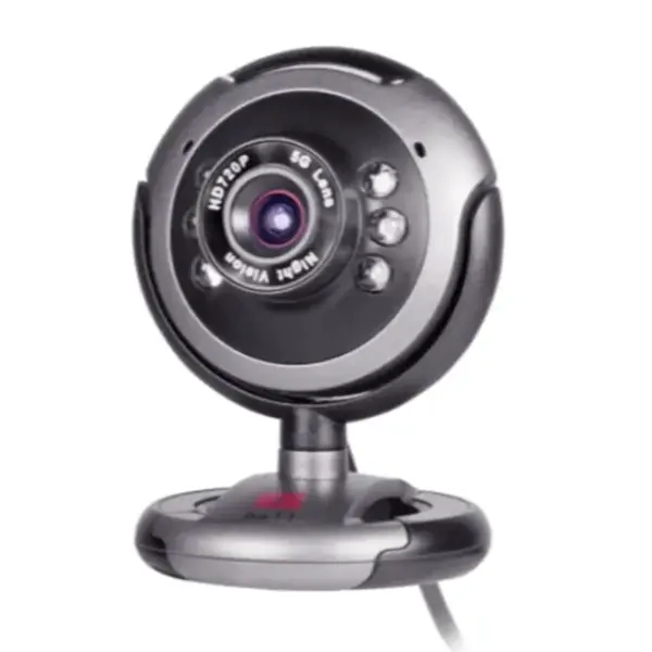 Brand New iBall Face2Face CHD20.0 Webcam — 720p HD| 20MP Interpolated Stills | 6-LED Night Vision | Built-in Mic | Free Tripod | Plug & Play | Warranty