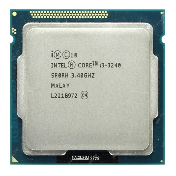 Refurbished Intel Core i3-3240 & 3240T Processor — Dual-Core 3.4GHz | 4 Threads | 3MB Cache | LGA1155 | Hyper-Threading | Energy Efficient
