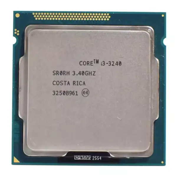 Intel Core i3-3240 Processor — Dual-Core 3.4GHz | 4 Threads | 3MB Cache | LGA1155 | Hyper-Threading | Energy Efficient