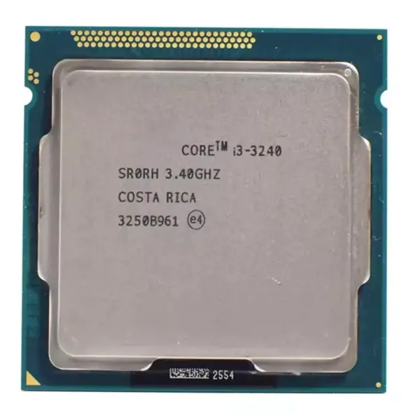 Intel Core i3-3240 Processor — Dual-Core 3.4GHz | 4 Threads | 3MB Cache | LGA1155 | Hyper-Threading | Energy Efficient