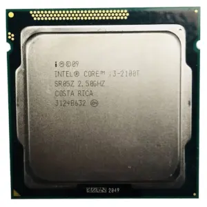 Refurbished Intel Core i3-2100 & i3-2100T Processor — Dual-Core | 3.1GHz & 2.5GHz | 4 Threads | LGA1155 | Hyper-Threading | Energy Efficient