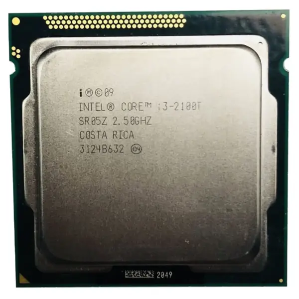Refurbished Intel Core i3-2100 & i3-2100T Processor — Dual-Core | 3.1GHz & 2.5GHz | 4 Threads | LGA1155 | Hyper-Threading | Energy Efficient