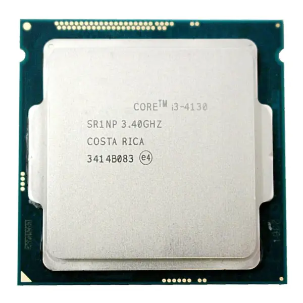 Refurbished Intel Core i3-4130 & 4130T Processor — Dual-Core 3.4GHz | 4 Threads | 3MB Cache | LGA1150 | Hyper-Threading | Energy Efficient