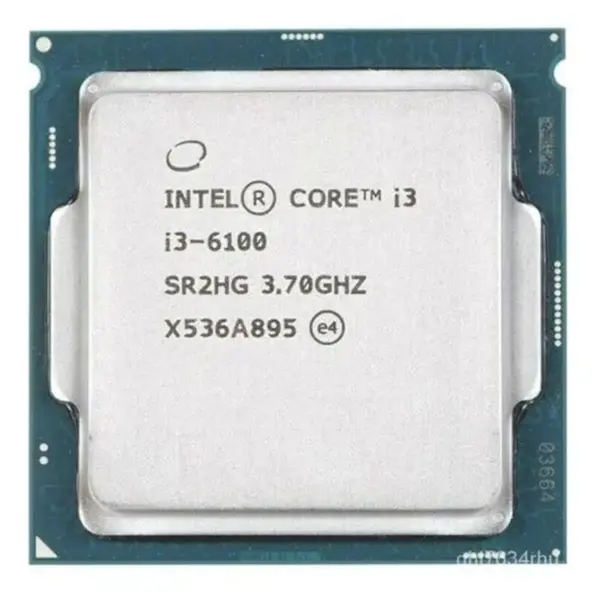 Refurbished Intel Core i3-6100 & 6100T Processor — Dual-Core 3.7GHz | 4 Threads | 3MB Cache | LGA1151 | Hyper-Threading | Energy Efficient