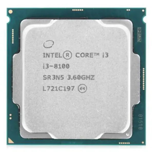 Refurbished Intel Core i3-8100 & 8100T Processor — Quad-Core | 3.6GHz / 3.1GHz | 6MB Cache | LGA1151 | 8th Gen | Energy Efficient | Hyper-Threading