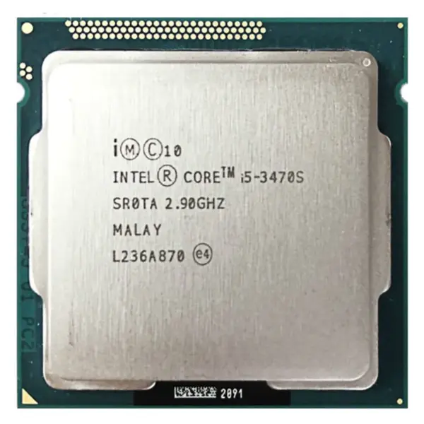 Refurbished Intel Core i5-3470, i5-3470T & i5-3470S Processors — Quad-Core | Turbo Boost | LGA1155 | Energy Efficient