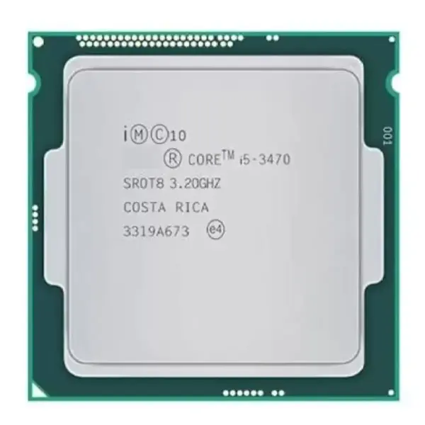 Refurbished Intel Core i5-3470 & 3470T Processor — Quad-Core | Up to 3.6GHz | 4 Cores, 4 Threads | 6MB Cache | LGA1155 | Ivy Bridge | Energy Efficient