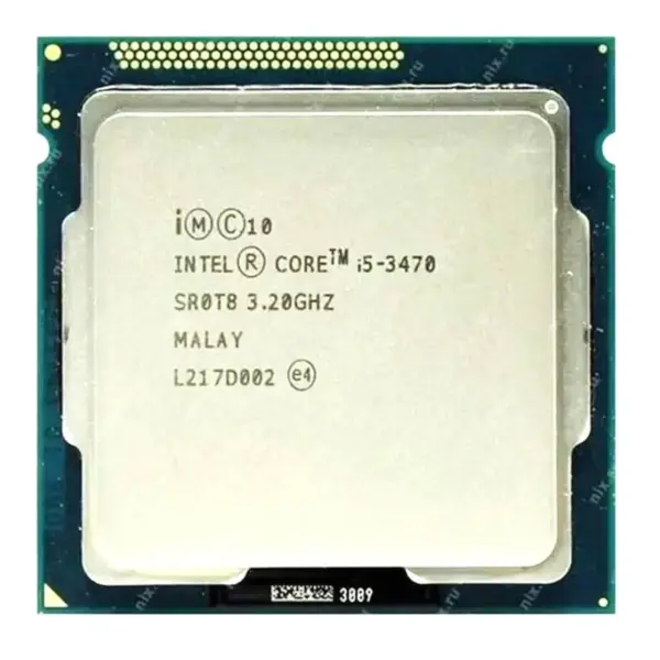 Refurbished Intel Core i5-3470 & 3470T Processor — Quad-Core | Up to 3.6GHz | 4 Cores, 4 Threads | 6MB Cache | LGA1155 | Ivy Bridge | Energy Efficient
