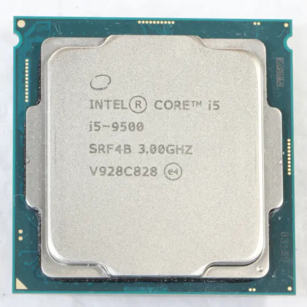 Refurbished Intel Core i5-9500 & 9500T Processor — Hexa-Core 3.0GHz / 2.2GHz | 9MB Cache | LGA1151 | 9th Gen | Energy Efficient | Turbo Boost