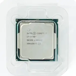Refurbished Intel Core i7-7700, i7-7700T & i7-7700K Processor — 7th Gen Quad-Core | Up to 4.5GHz | 8MB Cache | LGA1151 — Quad-Core | 8 Threads | Up to 4.2GHz Turbo | 8MB Cache | LGA1151 | Hyper-Threading | Energy Efficient Performance