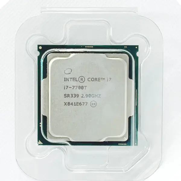 Refurbished Intel Core i7-7700, i7-7700T & i7-7700K Processor — 7th Gen Quad-Core | Up to 4.5GHz | 8MB Cache | LGA1151 — Quad-Core | 8 Threads | Up to 4.2GHz Turbo | 8MB Cache | LGA1151 | Hyper-Threading | Energy Efficient Performance