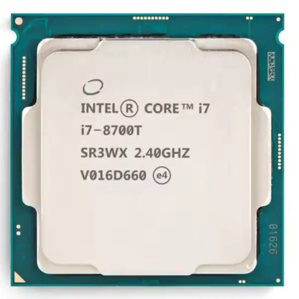 Refurbished Intel Core i7-8700 & 8700T Processor — 6-Core / 12-Thread | 3.2GHz / 2.4GHz | 12MB Cache | LGA1151 | 8th Gen | Energy Efficient | Hyper-Threading
