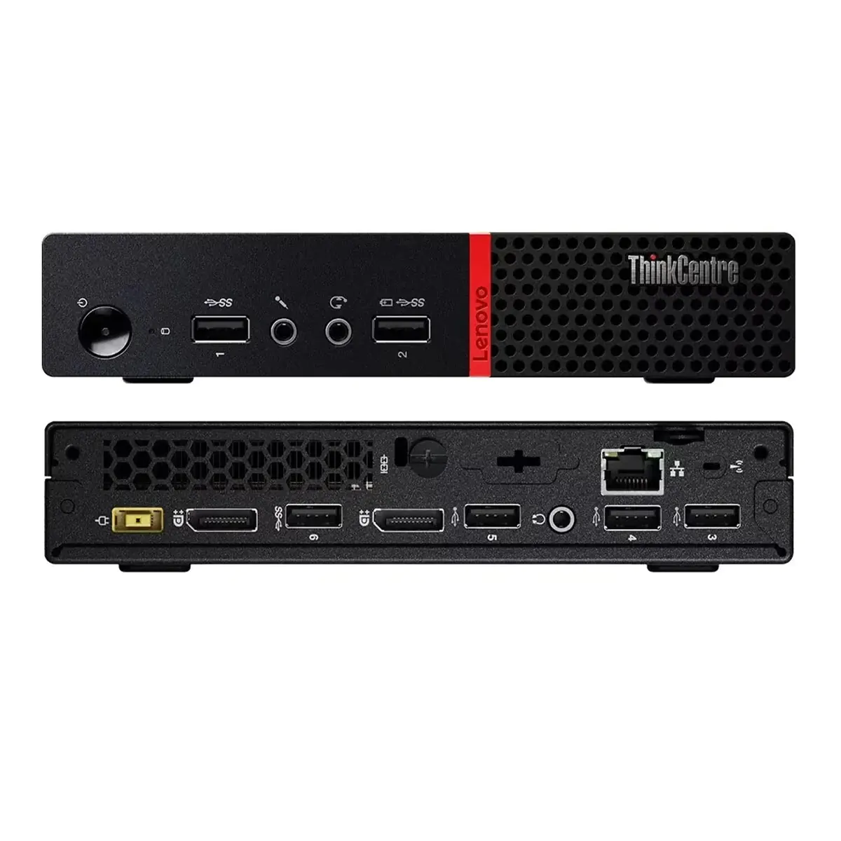 Refurbished Lenovo ThinkCentre M715q Tiny (AMD PRO A10-9700E) — 4-Core 3.0→3.5GHz | DDR4-2400 32GB | Radeon R7 Graphics | 4K Triple Display | DirectX 12 | Enterprise-Ready