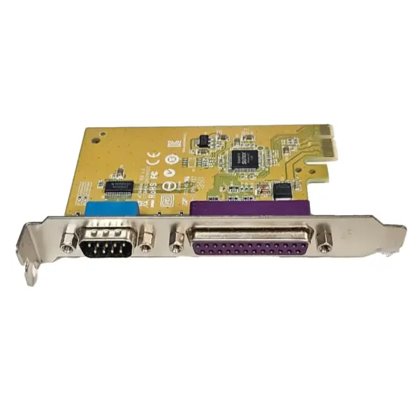 Refurbished SUNIX MIO6469A PCIe Multi I/O Board — RS-232 Serial + IEEE1284 Parallel Port | PCI Express x1–x16 | High-Performance Controller | Industrial & Commercial Applications