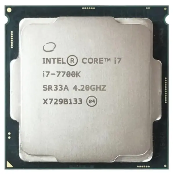 Refurbished Intel Core i7-7700, i7-7700T & i7-7700K Processor — 7th Gen Quad-Core | Up to 4.5GHz | 8MB Cache | LGA1151 — Quad-Core | 8 Threads | Up to 4.2GHz Turbo | 8MB Cache | LGA1151 | Hyper-Threading | Energy Efficient Performance