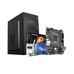 Brand New Assembled Desktop PC – Intel Core i5-10400 (10th Gen) | MSI PRO H410M-B Motherboard | 256GB NVMe SSD | 8GB DDR4 RAM | Zebronics Cabinet & SMPS