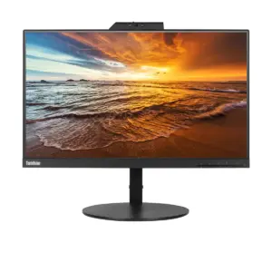 Refurbished Lenovo 21.5-Inch IPS Monitor (D17215FT0) | Full HD | VGA / HDMI / DisplayPort / USB | Built-in Speakers | ENERGY STAR® Certified