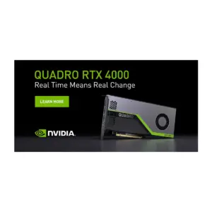 NVIDIA Quadro RTX 4000 8GB Refurbished Graphics Card – Powerful RTX GPU | 2304 CUDA | 4 Display Support